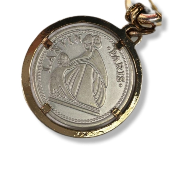 LANVIN Paris Vintage soft black Italian leather Lanvin purse - Picture 14 of 14